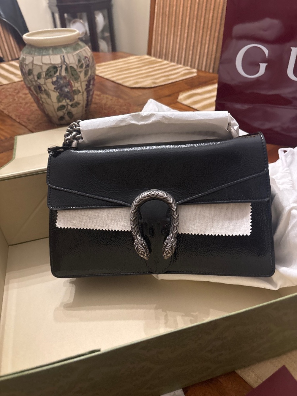 Gucci dionsyun small leather bag